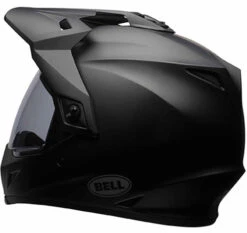 Bell MX-9 Adventure MIPS Helmet Solids -Motorcycle Helmet Store bell mx 9 adventure mips helmet matte black back left 63922.1632987862