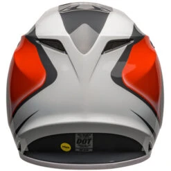 Bell MX-9 MIPS Dart Helmet 37 Bell MX-9 MIPS Dart Helmet -Motorcycle Helmet Store bell mx 9 mips dart helmet gloss charcoal orange back 26331.1696922063