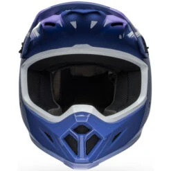 Bell MX-9 MIPS Dart Helmet 24 Bell MX-9 MIPS Dart Helmet -Motorcycle Helmet Store bell mx 9 mips dart helmet gloss purple white front 89557.1696921991