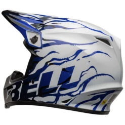 Bell MX-9 MIPS Decay Helmet 25 Bell MX-9 MIPS Decay Helmet -Motorcycle Helmet Store bell mx 9 mips decay helmet gloss blue back left 07745.1696925863