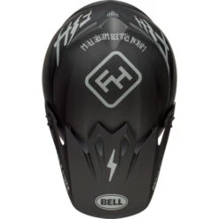Bell MX-9 MIPS Fasthouse Helmet -Motorcycle Helmet Store bell mx 9 mips fasthouse helmet matte black gray top 07848.1612684908