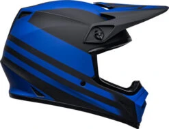 Bell MX-9 MIPS Disrupt Helmet -Motorcycle Helmet Store bell mx 9 mips helmet disrupt matte black blue right 10281.1632318294