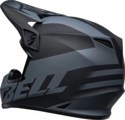 Bell MX-9 MIPS Disrupt Helmet -Motorcycle Helmet Store bell mx 9 mips helmet disrupt matte black charcoal back left 59556.1632318250