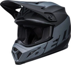 Bell MX-9 MIPS Disrupt Helmet -Motorcycle Helmet Store bell mx 9 mips helmet disrupt matte black charcoal front left 86663.1632318261