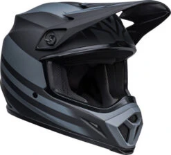 Bell MX-9 MIPS Disrupt Helmet -Motorcycle Helmet Store bell mx 9 mips helmet disrupt matte black charcoal front right 03086.1632318258