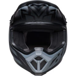 Bell MX-9 MIPS Disrupt Helmet -Motorcycle Helmet Store bell mx 9 mips helmet disrupt matte black charcoal front 85603.1632318254