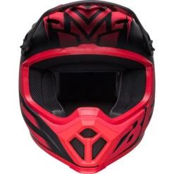 Bell MX-9 MIPS Disrupt Helmet -Motorcycle Helmet Store bell mx 9 mips helmet disrupt matte black red front 74634.1632318206