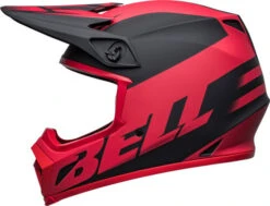 Bell MX-9 MIPS Disrupt Helmet -Motorcycle Helmet Store bell mx 9 mips helmet disrupt matte black red left 19423.1632318223