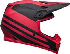 Bell MX-9 MIPS Disrupt Helmet -Motorcycle Helmet Store bell mx 9 mips helmet disrupt matte black red right 16073.1632318216