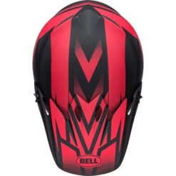 Bell MX-9 MIPS Disrupt Helmet -Motorcycle Helmet Store bell mx 9 mips helmet disrupt matte black red top 27722.1632318198