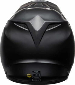 Bell MX-9 MIPS Helmet Matte Black -Motorcycle Helmet Store bell mx 9 mips helmet matte black back 59975.1516579188