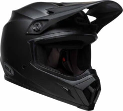 Bell MX-9 MIPS Helmet Matte Black -Motorcycle Helmet Store bell mx 9 mips helmet matte black front right 33272.1516579163