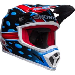 Bell MX-9 MIPS McGrath Showtime Replica 23 Helmet -Motorcycle Helmet Store bell mx 9 mips mcgrath showtime 23 helmet gloss black red front right 85426.1672409394