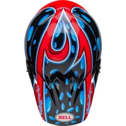 Bell MX-9 MIPS McGrath Showtime Replica 23 Helmet -Motorcycle Helmet Store bell mx 9 mips mcgrath showtime 23 helmet gloss black red top 45709.1672409407