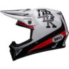 Bell MX-9 MIPS Twitch DBK Helmet -Motorcycle Helmet Store bell mx 9 mips twitch dbk helmet gloss white black left 15888.1672410828
