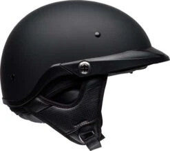 Bell Pit Boss Half Helmet Matte Black -Motorcycle Helmet Store bell pit boss helmet matte black right 80876.1586674714