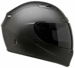Bell Qualifier DLX Blackout Helmet Matte Black -Motorcycle Helmet Store bell qualifier dlx blackout helmet matte black right 41343.1494300387