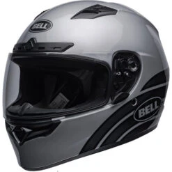 Bell Qualifier DLX MIPS Ace-4 Helmet -Motorcycle Helmet Store bell qualifier dlx mips ace 4 helmet gloss gray charcoal front left 14383.1671080806