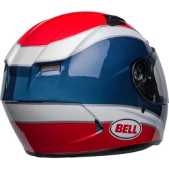 Bell Qualifier DLX MIPS Classic Helmet -Motorcycle Helmet Store bell qualifier dlx mips classic helmet gloss navy red back right 41237.1671080361