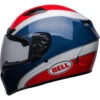 Bell Qualifier DLX MIPS Classic Helmet -Motorcycle Helmet Store bell qualifier dlx mips classic helmet gloss navy red left 61203.1671080335