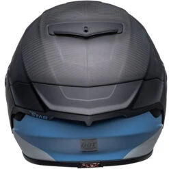 Bell Race Star Flex DLX Hello Cousteau Algae Helmet -Motorcycle Helmet Store bell race star dlx flex hello costeau algae helmet black blue back 95954.1671078942