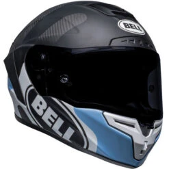 Bell Race Star Flex DLX Hello Cousteau Algae Helmet -Motorcycle Helmet Store bell race star dlx flex hello costeau algae helmet black blue front right 55534.1671078792