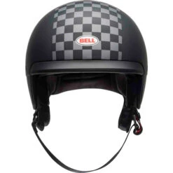 Bell Scout Air Check Helmet -Motorcycle Helmet Store bell scout air check helmet matte black white front 07492.1570166431