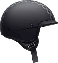 Bell Scout Air Check Helmet -Motorcycle Helmet Store bell scout air check helmet matte black white right 82132.1570166547