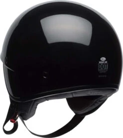 Bell Scout Air Helmet Solids -Motorcycle Helmet Store bell scout air helmet gloss black back left 74036.1506258035