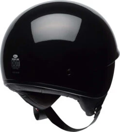 Bell Scout Air Helmet Solids -Motorcycle Helmet Store bell scout air helmet gloss black back right 58297.1507452301
