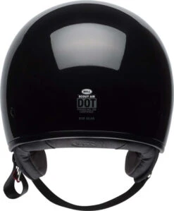 Bell Scout Air Helmet Solids -Motorcycle Helmet Store bell scout air helmet gloss black back 96213.1506258035