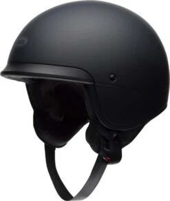 Bell Scout Air Helmet Solids -Motorcycle Helmet Store bell scout air helmet matte black front left 56226.1506258035