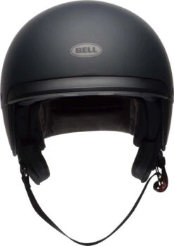 Bell Scout Air Helmet Solids -Motorcycle Helmet Store bell scout air helmet matte black front 73111.1506258035