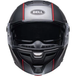 Bell SRT Modular Hart-Luck Jamo Helmet -Motorcycle Helmet Store bell srt modular hart luck jamo helmet matte gloss black red front clear shield 06721.1670802503