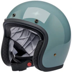 Biltwell Bonanza Helmet Solid -Motorcycle Helmet Store biltwell bonanza helmet gloss agave 43795.1695187267