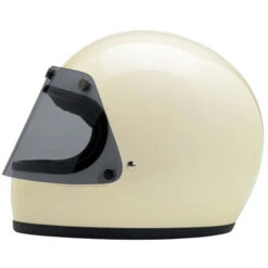 Biltwell Gringo Blast Flat Shield -Motorcycle Helmet Store biltwell gringo blast shield smoke on helmet left 10267.1578608036