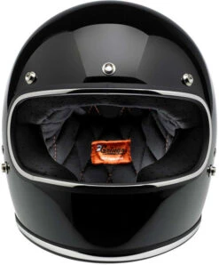 Biltwell Gringo Helmet ECE Solids -Motorcycle Helmet Store biltwell gringo helmet ece gloss black front 69850.1695523823