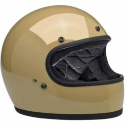 Biltwell Gringo Helmet ECE Solids -Motorcycle Helmet Store biltwell gringo helmet gloss coyote tan right 34883.1578608036