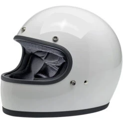Biltwell Gringo Helmet ECE Solids -Motorcycle Helmet Store biltwell gringo helmet gloss white front right 21688.1695524371