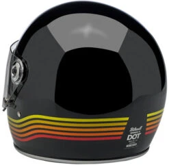 Biltwell Gringo S ECE Spectrum Helmet -Motorcycle Helmet Store biltwell gringo s helmet black spectrum back 14907.1585890268