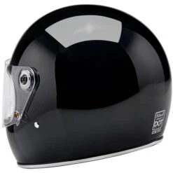Biltwell Gringo S ECE R22.06 Helmet -Motorcycle Helmet Store biltwell gringo s helmet gloss black back 36037.1695594297