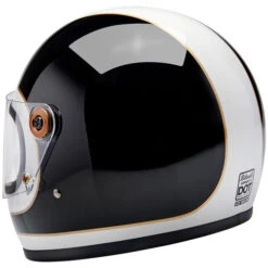 Biltwell Gringo S ECE R22.06 Tracker Helmet -Motorcycle Helmet Store biltwell gringo s helmet gloss white black tracker back 22667.1695300123