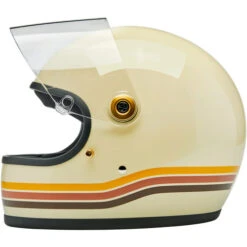 Biltwell Gringo S ECE R22.06 Vintage Desert Spectrum Helmet -Motorcycle Helmet Store biltwell gringo s helmet vintage desert spectrum left shield up 48649.1695299871
