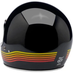 Biltwell Gringo Spectrum ECE Helmet -Motorcycle Helmet Store biltwell gringo spectrum ece 22 05 helmet gloss black back 33932.1695597481