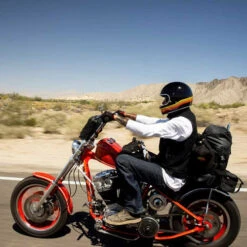 Biltwell Gringo Spectrum ECE Helmet -Motorcycle Helmet Store biltwell gringo spectrum ece 22 05 helmet gloss black in action 32729.1695597495