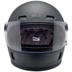 Biltwell Gringo SV Helmet -Motorcycle Helmet Store biltwell gringo sv helmet flat black front 84274.1695300951