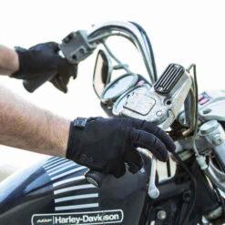Biltwell Moto Gloves -Motorcycle Helmet Store biltwell moto gloves black on motorcycle 81979.1548295520