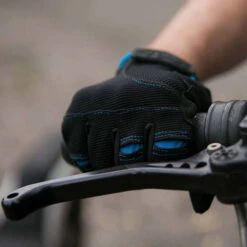 Biltwell Moto Gloves -Motorcycle Helmet Store biltwell moto gloves blue black when worn 50423.1548295597