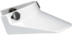Biltwell Moto Visor -Motorcycle Helmet Store biltwell moto visor white side 11035.1519001428