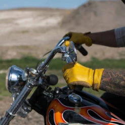 Biltwell Work Gloves -Motorcycle Helmet Store biltwell work gloves gold 2 04498.1561442898